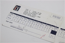 Jack Nicklaus' Final Cut Made Final Rd Official Competitor Scorecard - 2004 The Memorial Tournament