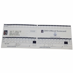Annika Sorenstams First Woman in 50yrs To Play PGA Tour Event Rd 1 Official Scorecard - 2003 Colonial