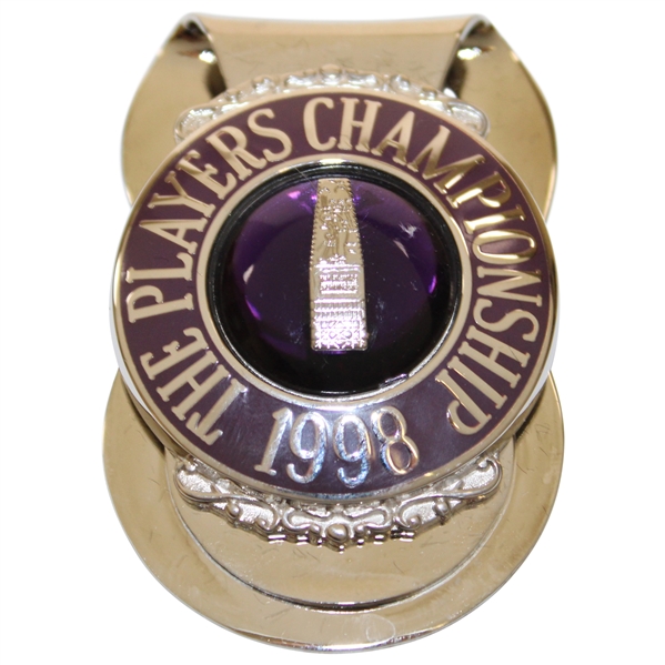 1998 The Players Championship Contestant Badge/Clip in Case & Box