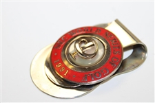 1991 NEC World Series of Golf Contestant Badge/Clip in Case