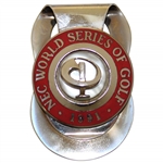 1991 NEC World Series of Golf Contestant Badge/Clip in Case