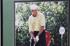 Payne Stewart Signed & Used Doral-Eastern Open Scorecard w/Photo - Framed JSA ALOA