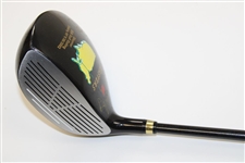 Bob Goalby & Joe Inman Jr. Signed 2002 Masters Logo Mini-Driver - BSA Golf Outing JSA ALOA