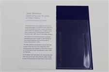 Jack Nicklaus & Old Tom Morris RBS 5lb Commemorative Banknotes