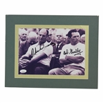 Roberto de Vicenzo & Bob Goalby Dual Signed 1968 Masters Photo - Matted JSA #II53199