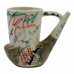 Nicklaus, Snead, Wall, Palmer & other Masters Champs Signed 1966 Art Deco Golf Club Head/Cup JSA ALOA