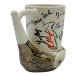 Nicklaus, Snead, Wall, Palmer & other Masters Champs Signed 1966 Art Deco Golf Club Head/Cup JSA ALOA