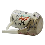 Nicklaus, Snead, Wall, Palmer & other Masters Champs Signed 1966 Art Deco Golf Club Head/Cup JSA ALOA