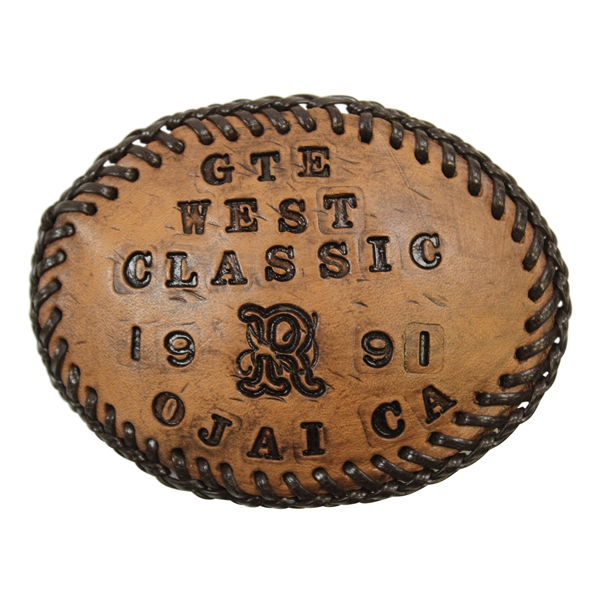 Champion Chi-Chi Rodriguez 1991 GTE West Classic Ojai Ca Belt Buckle