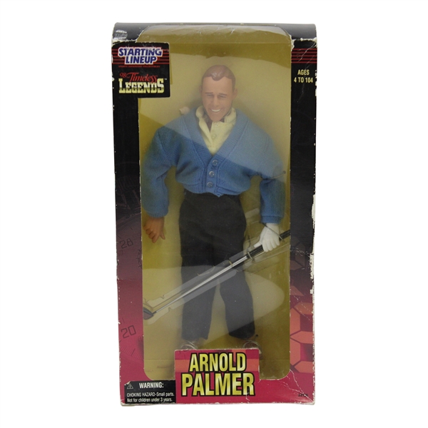 Classic Arnold Palmer Starting Lineup 98 Timeless Legends Golf Figurine in Original Box