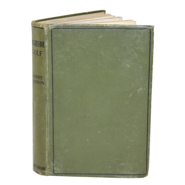 1920 Progressive Golf Book by Harry Vardon