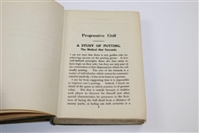 1920 'Progressive Golf' Book by Harry Vardon
