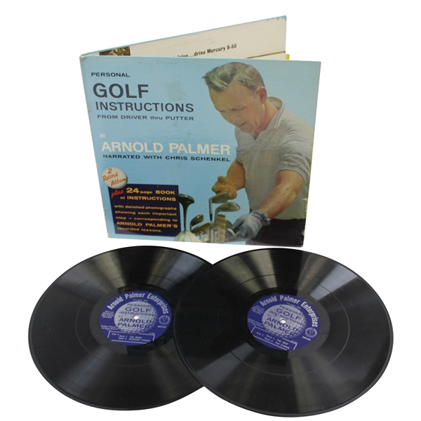 Arnold Palmer: Golf Instructions by Arnold Palmer Vinyl Record in Original Sleeve