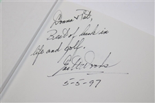 Earl Woods Signed 1997 'Training A Tiger' Book by Earl Woods JSA ALOA