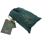 Masters Limited Edition Berckman's Links & Kings Leather Baseball in Drawstring Pouch with Stand