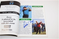 Tiger Woods & others Signed 1995 Walker Cup Official Program JSA FULL #XX58694