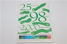 Tiger Woods & others Signed 1995 Walker Cup Official Program JSA FULL #XX58694