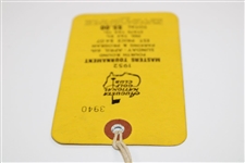 1952 Masters Tournament Sunday 4th Rd Final Day Ticket #3940