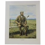 Arthur Weaver Signed Ltd Ed Willie Park, Sr. Print 8/650 - Copyright 1988 Mort Olman