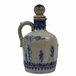Early 1900s Gerz StoneWare Pitcher with Original Stopper