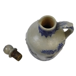 Early 1900's Gerz StoneWare Pitcher with Original Stopper