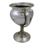 Large Derby Silver Plate Co. Golf Illustrated Trophy Won by Arthur C. Bass
