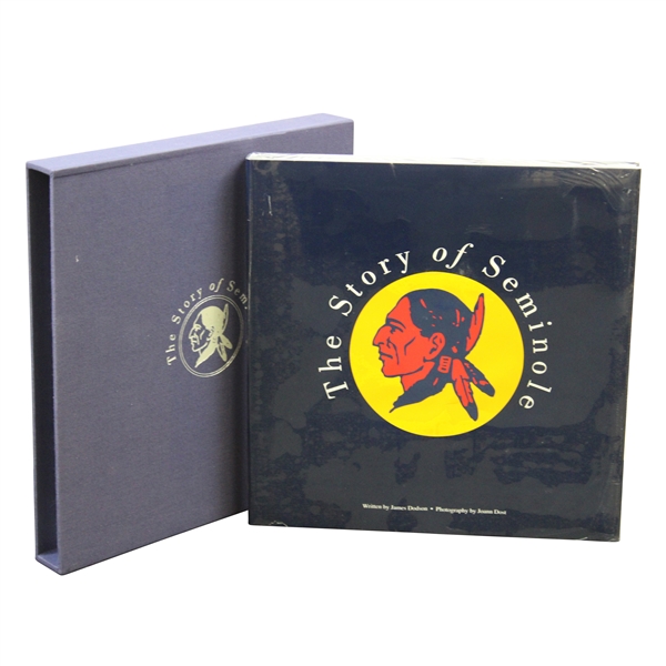 Unopened The Story of Seminole Book by James Dodson with Slipcase