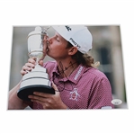 Cam Smith Signed 8x10 Photo Kissing the Claret Jug JSA #AH61366