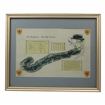 St. Andrews The Old Course Undated Print - Framed