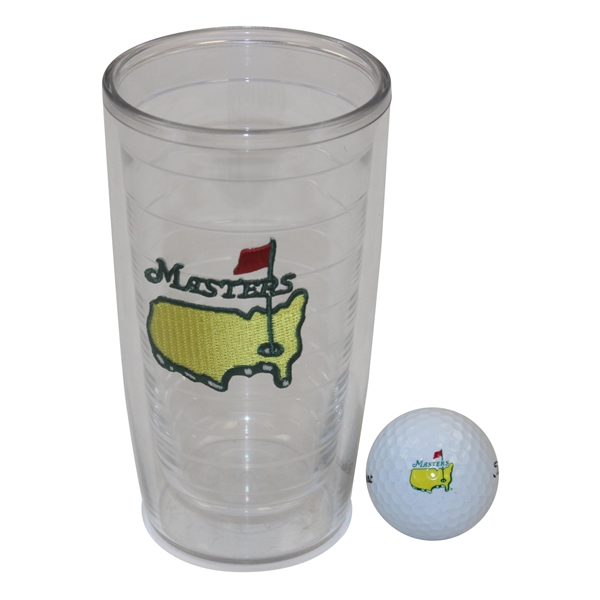 Masters Patch Logo Golf Tumbler with Masters Logo Golf Ball