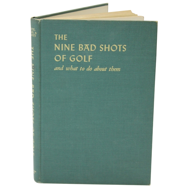 Leo Diegel Signed & Inscribed The Nine Bad Shots Of Golf Book - 3rd Printing JSA ALOA