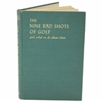 Leo Diegel Signed & Inscribed The Nine Bad Shots Of Golf Book - 3rd Printing JSA ALOA