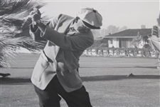 Dwight Eisenhower Swinging Club As Captured In Photo By Alex Morrison
