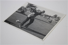 Dwight Eisenhower Swinging Club As Captured In Photo By Alex Morrison