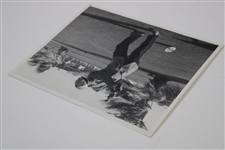 Dwight Eisenhower Swinging Club As Captured In Photo By Alex Morrison