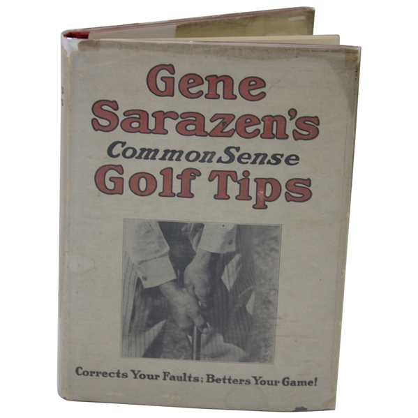 1924 Gene Sarazens Common Sense Golf Tips Book