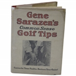 1924 Gene Sarazens Common Sense Golf Tips Book