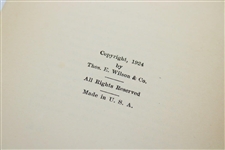 1924 'Gene Sarazen's Common Sense Golf Tips' Book