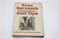 1924 'Gene Sarazen's Common Sense Golf Tips' Book