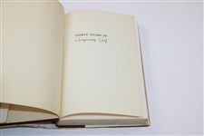 Gene Sarazen Signed 1950 'Thirty Years of Championship Golf' 1st Ed. Book JSA ALOA