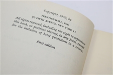 Gene Sarazen Signed 1950 'Thirty Years of Championship Golf' 1st Ed. Book JSA ALOA