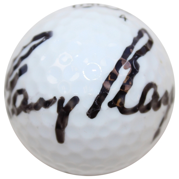 Gary Player Signed Gary Player - Black Knight Logo Golf Ball JSA ALOA