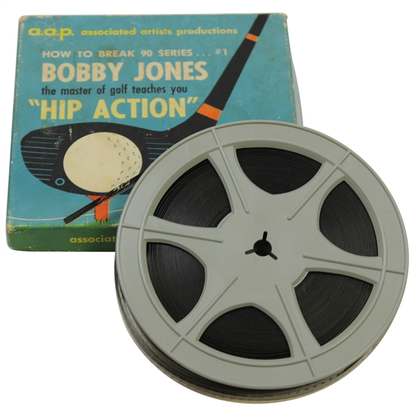Bobby Jones Hot to Break 90 Series "Hip Action" Hit Action 8mm Reel in Original Box