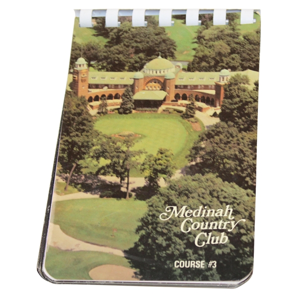Ralph Hackett Signed 1988 Senior US Open Yardage Book 