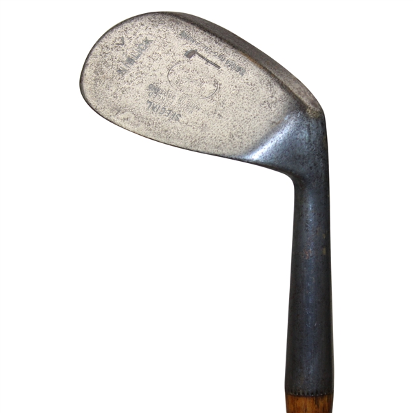 Tom Stewart Special Hand Forged Niblick with Shaft Stamp