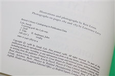 Deluxe Leather Bound Author's Edition 1986 'Learning Golf: The Lyle Way' Book by Sandy Lyle