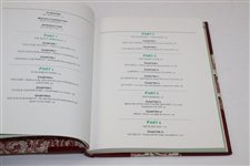 Deluxe Leather Bound Author's Edition 1986 'Learning Golf: The Lyle Way' Book by Sandy Lyle
