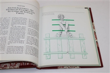 Deluxe Leather Bound Author's Edition 1986 'Learning Golf: The Lyle Way' Book by Sandy Lyle