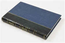 Deluxe Leather Bound Author's Edition 1995 'I Am The Walrus' Book by Craig Stadler