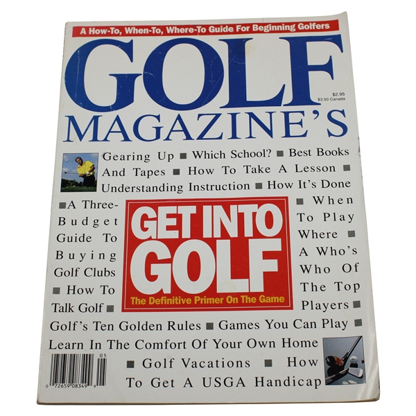 One-Off Special 13th Issue of Golf Magazine "Get Into Golf"